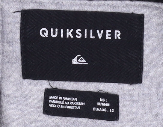 Quiksilver Boys Green Full Zip Hoodie M - Hooded Style