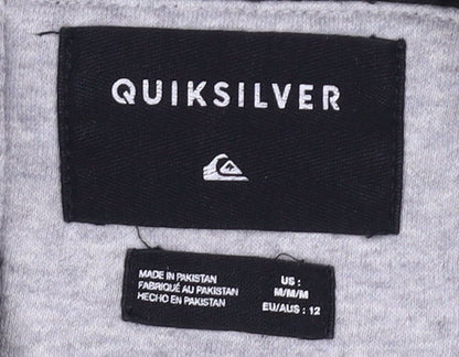 Quiksilver Boys Green Full Zip Hoodie M - Hooded Style