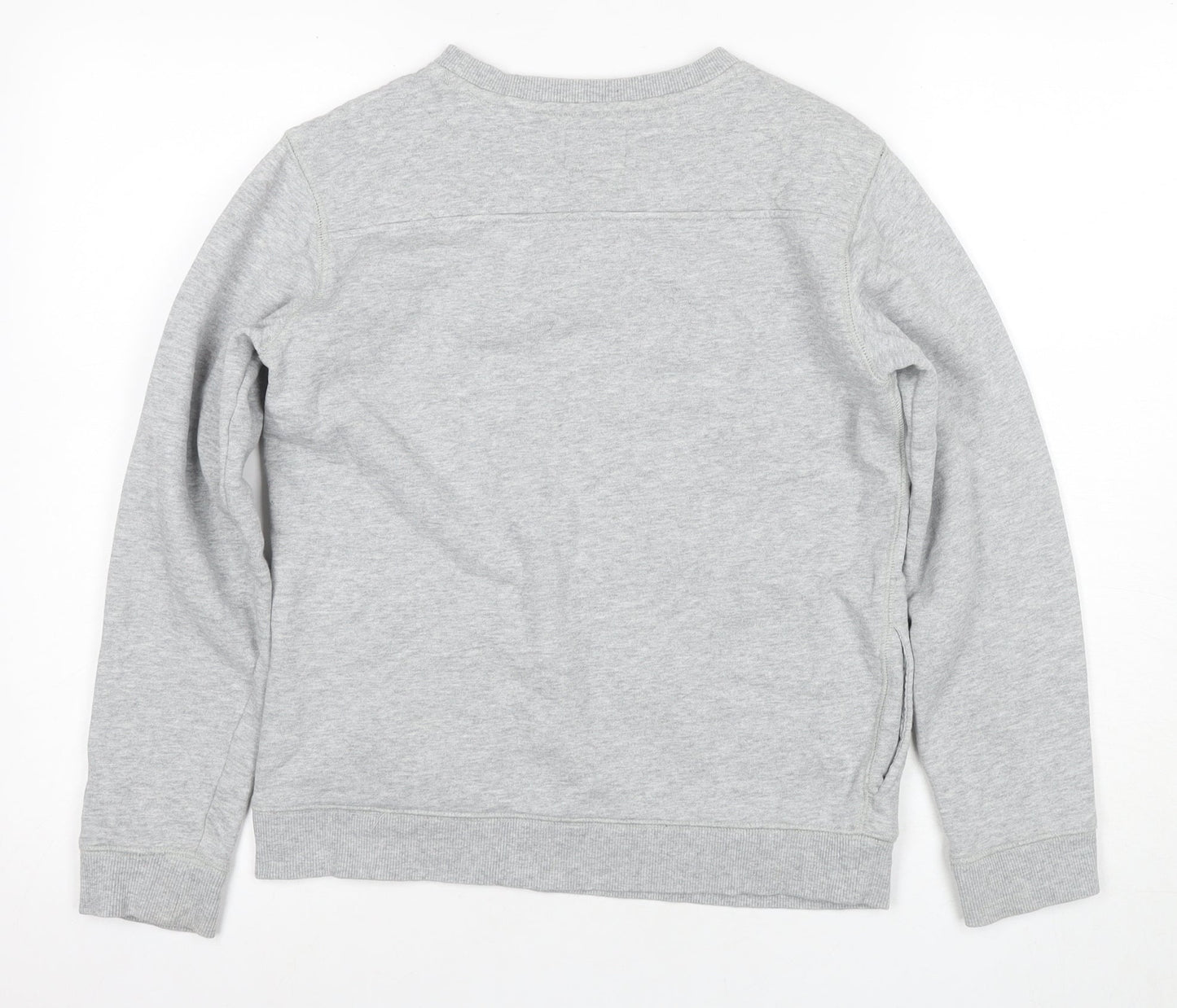 Quiksilver Boys' Grey Pullover Sweatshirt 10Y - Comfort & Style
