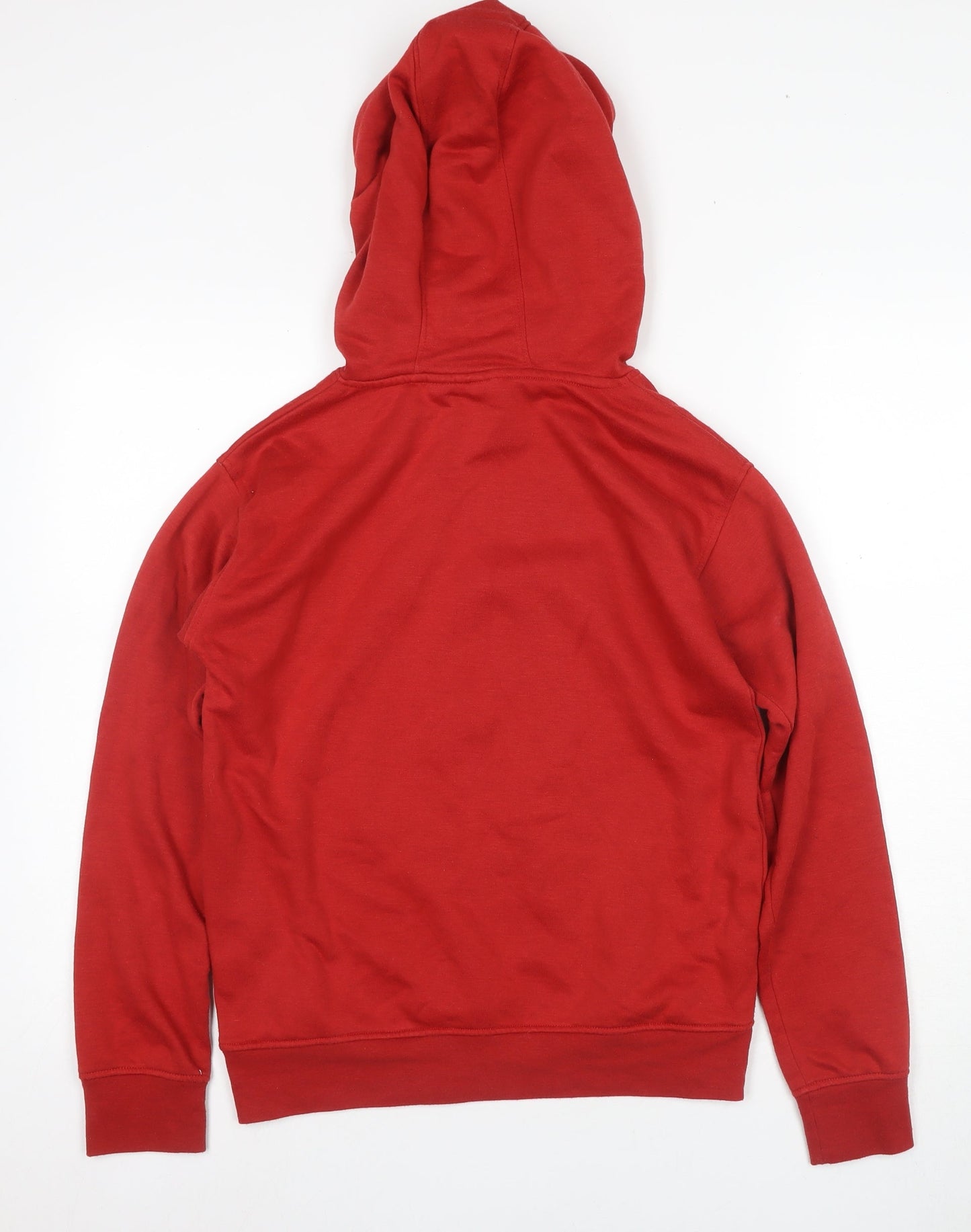 Womens UK Size 2XS Disney Red Pullover Hoodie