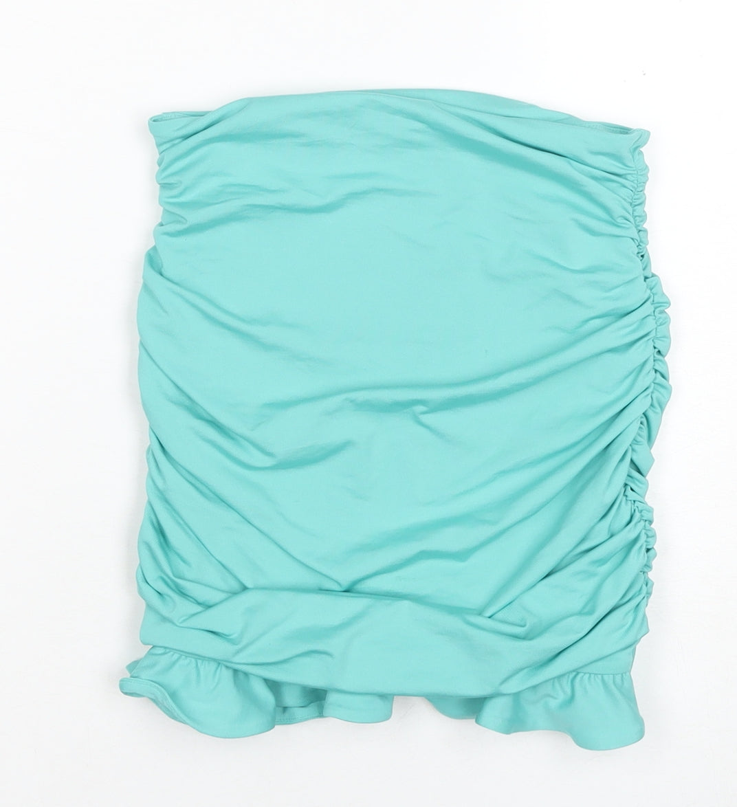 Oh Polly Women's Blue Bandage Skirt Size 8