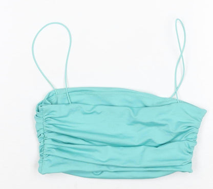 Womens UK Size 6 Oh Polly Blue Camisole Tank
