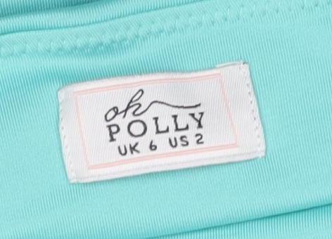 Womens UK Size 6 Oh Polly Blue Camisole Tank