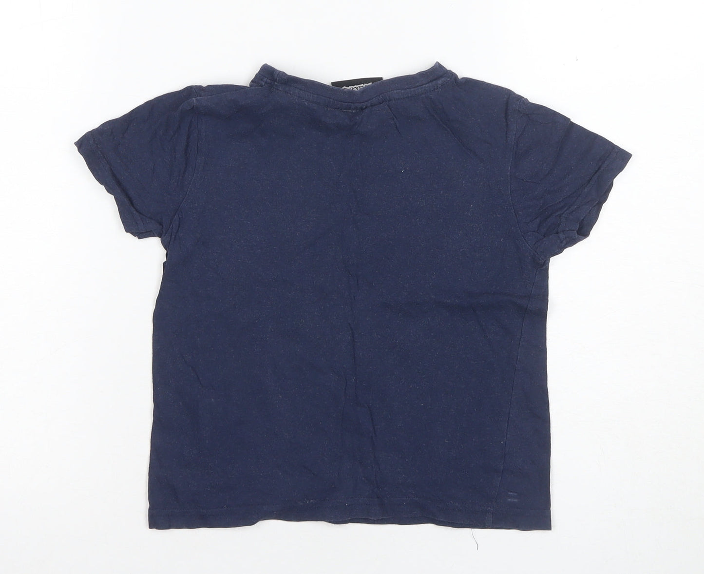 Super Mario Boys Blue T-Shirt 6 Years Graphic Print