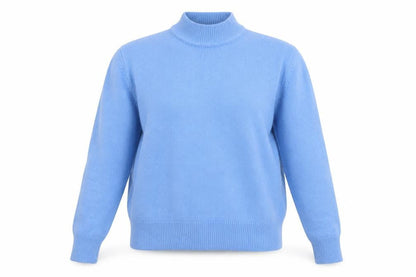 Womens UK Size S Damart Blue Pullover Jumper