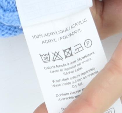 Damart Women's Blue Pullover Jumper S High Neck