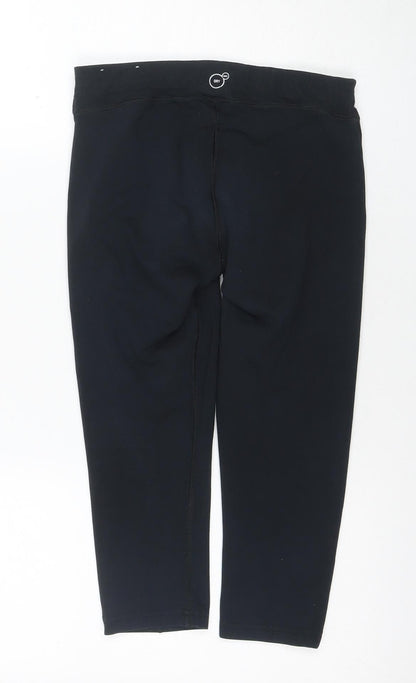 Puma Women's Black Leggings Size 12 Slim Fit Activewear