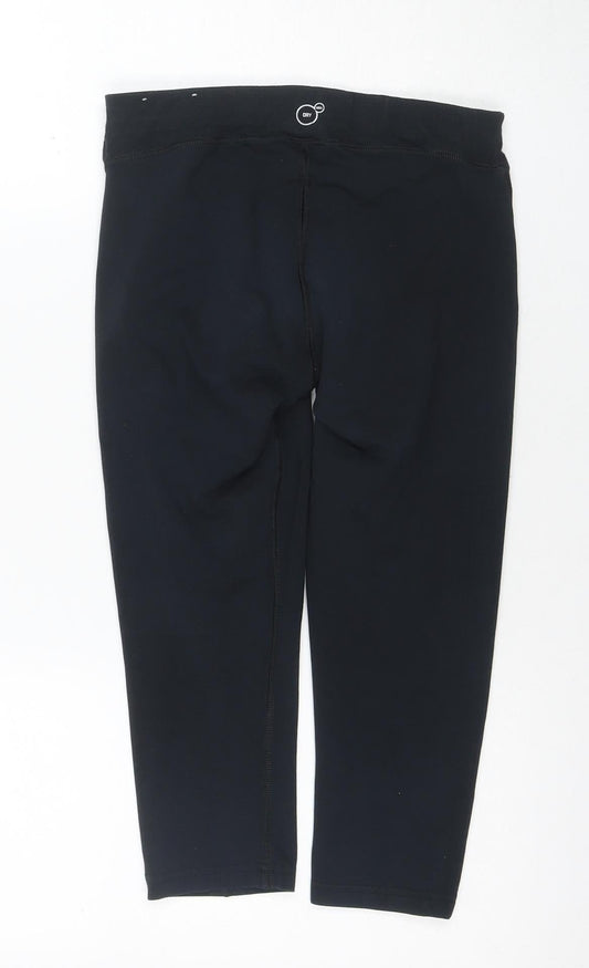 Puma Women's Black Leggings Size 12 Slim Fit Activewear