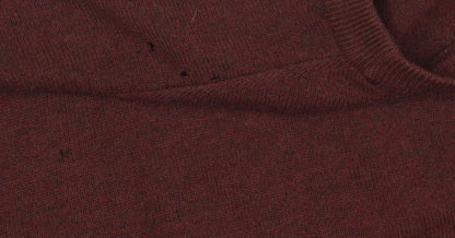 Hugo Boss Men’s Brown Pullover Jumper, M, Wool Blend
