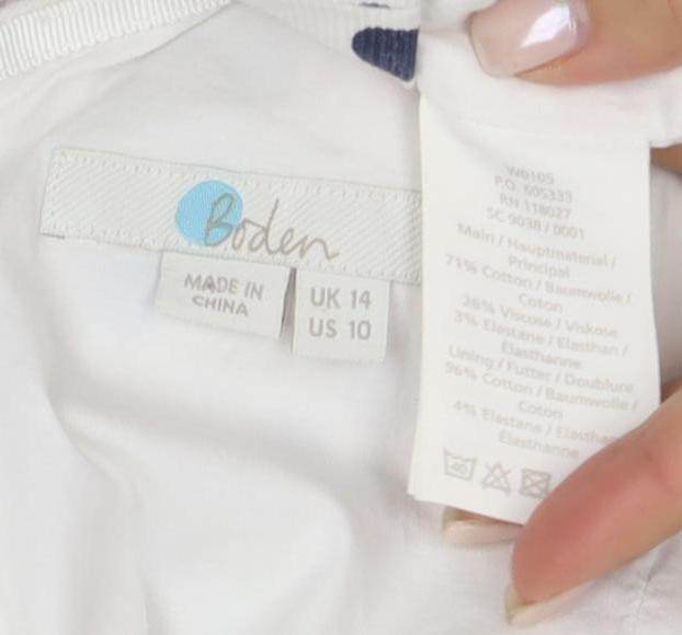 Boden Women's Multicoloured Polka Dot Camisole Blouse Size 14