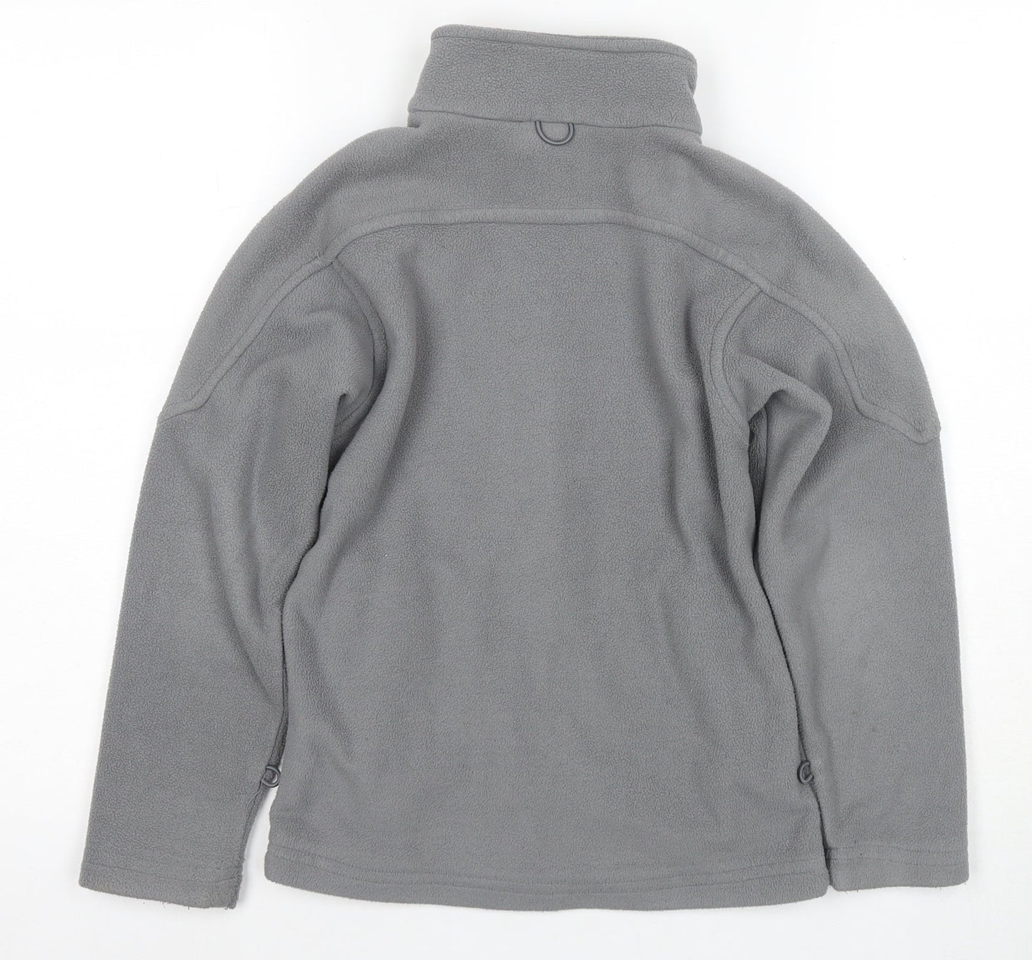 Trespass Boys Grey Fleece Basic Jacket 7-8 Years