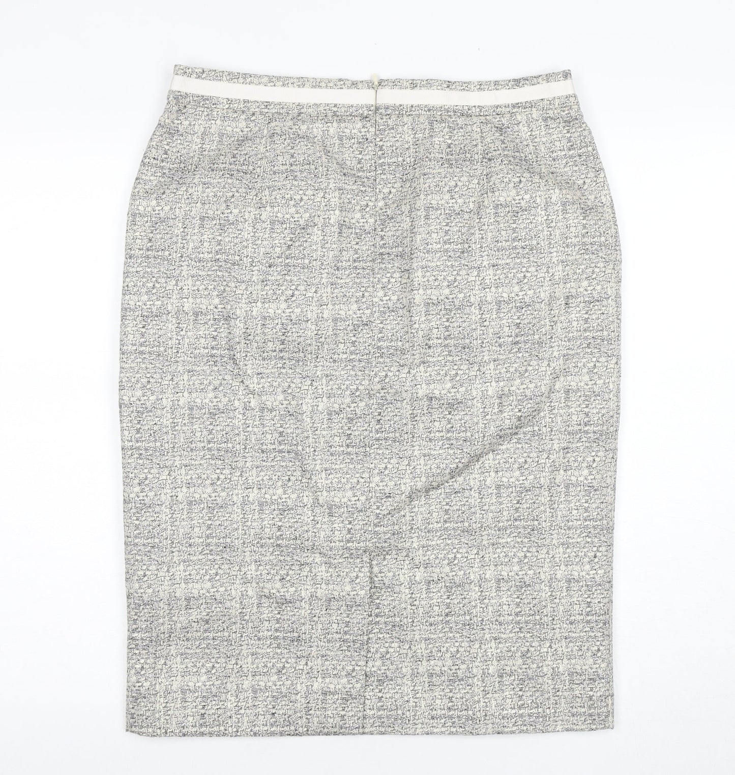 Boden Women's Multicoloured Check Pencil Skirt Size 10