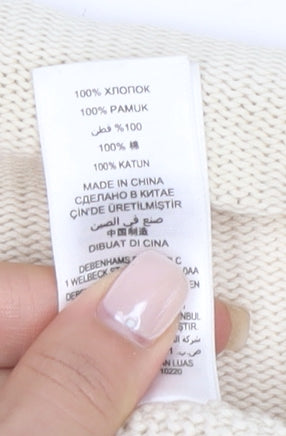 Jasper Conran Women's Ivory Cardigan Size 10