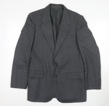 Mens UK Size 38 Centaur Regular Grey Suit Jacket