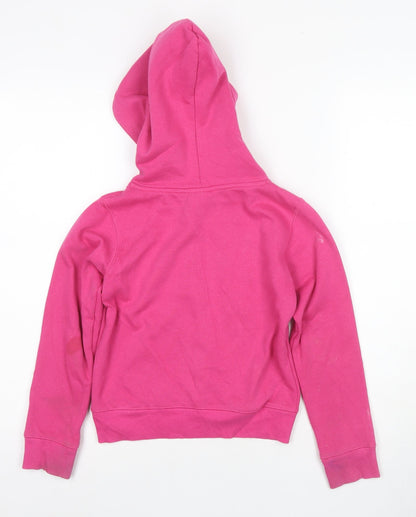 Animal Girls Pink Pullover Hoodie, Size 7-8 Years