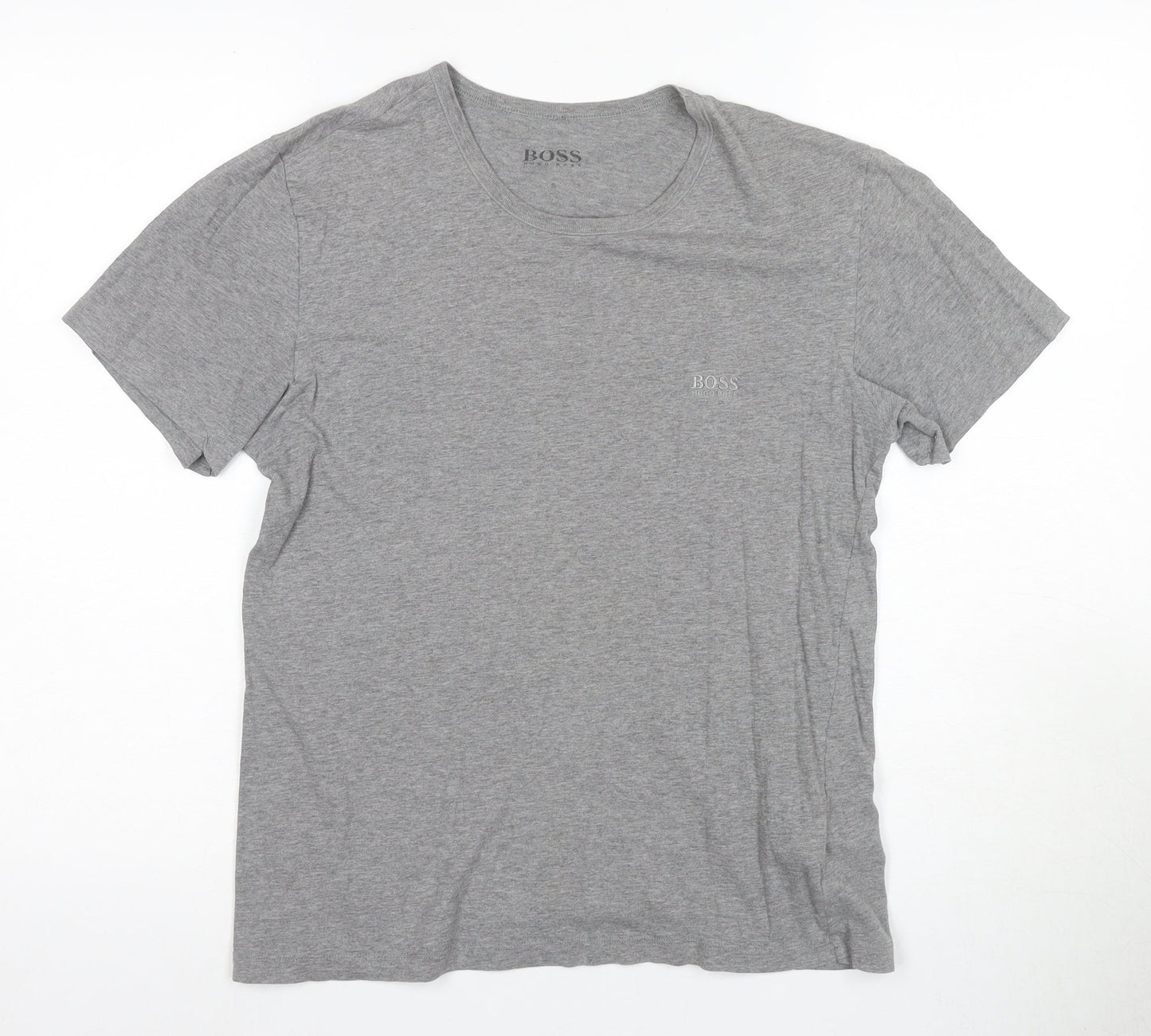 Mens UK Size S HUGO BOSS Grey  T-Shirt