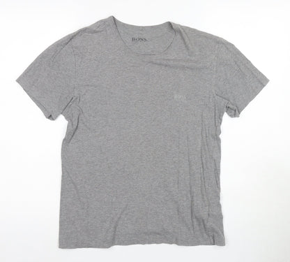 Mens UK Size S HUGO BOSS Grey  T-Shirt