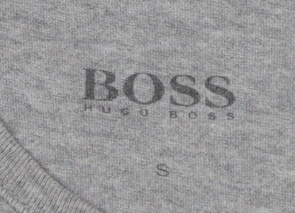 Mens UK Size S HUGO BOSS Grey  T-Shirt