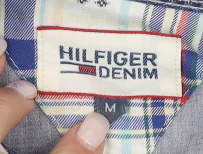 Hilfiger Denim Men's Multicoloured Plaid Long Sleeve Shirt M