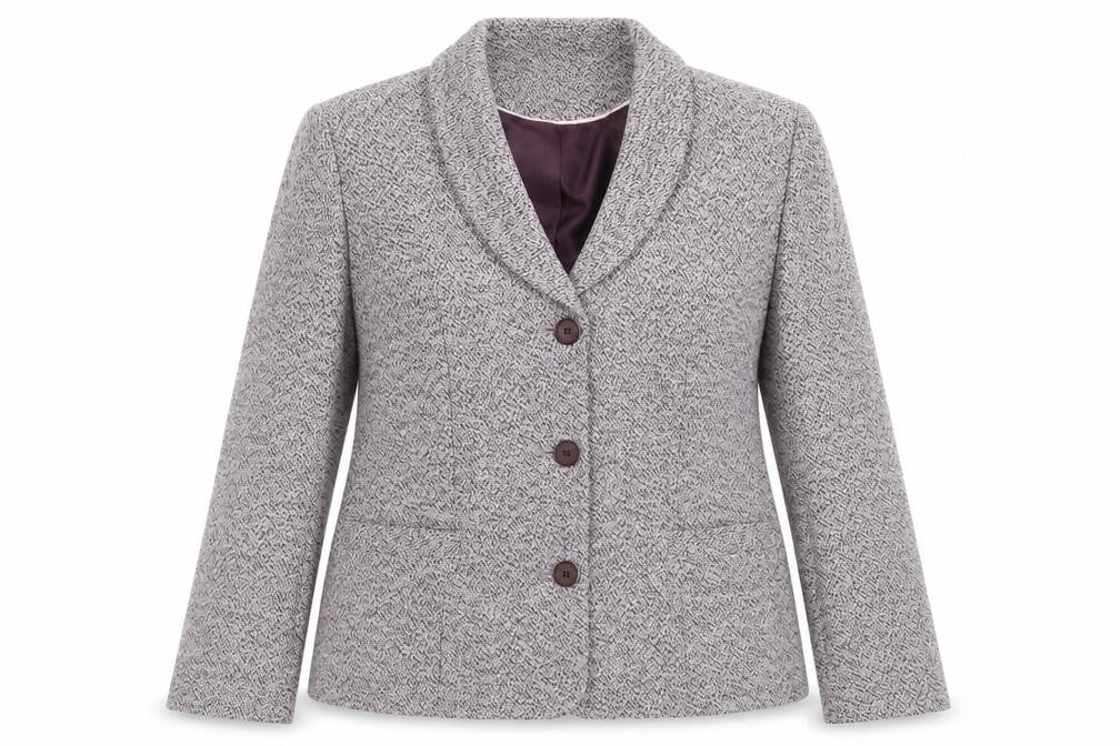 Womens UK Size 14 Eastex Regular Grey Suit Jacket