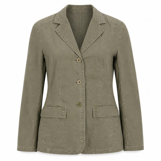 Womens UK Size 10 Viyella Green