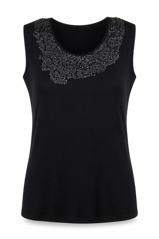 Womens UK Size 10 Whistles Black  Blouse