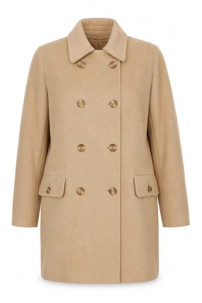 Womens UK Size 12 Windsmoor Beige Pea Coat