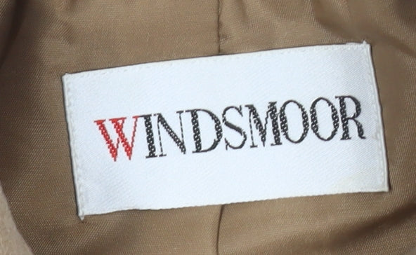 Womens UK Size 12 Windsmoor Beige Pea Coat