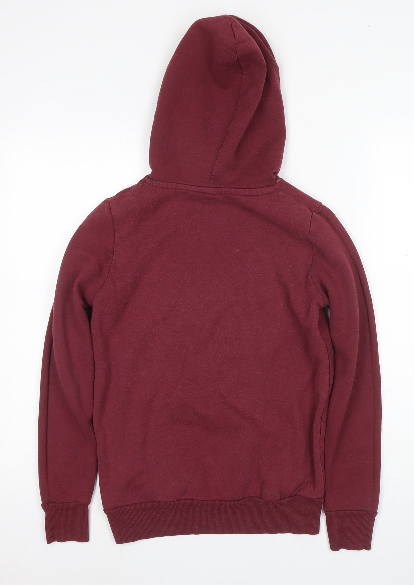 Unisex Adults UK Size XS Harry Potter Red Pullover Hoodie