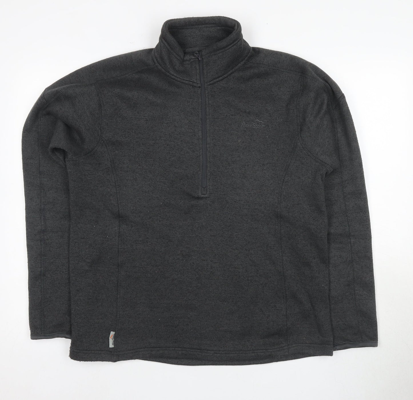 Mens UK Size M Peter Storm Grey 1/2 Zip Sweatshirt