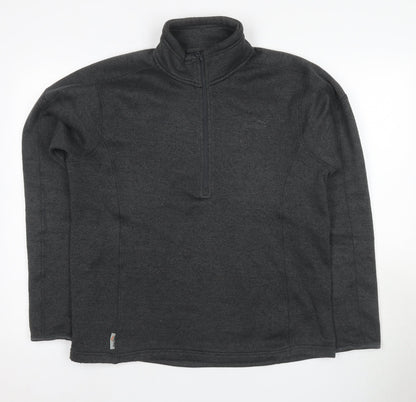 Mens UK Size M Peter Storm Grey 1/2 Zip Sweatshirt