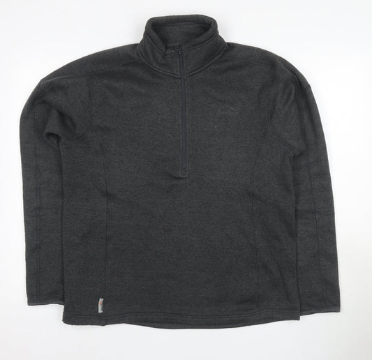 Mens UK Size M Peter Storm Grey 1/2 Zip Sweatshirt