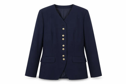 Womens UK Size 10 Eastex Blue Basic Jacket