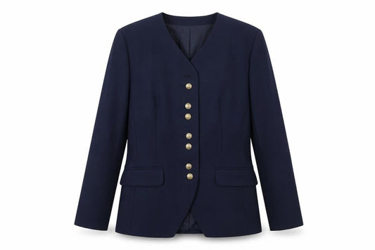Womens UK Size 10 Eastex Blue Basic Jacket
