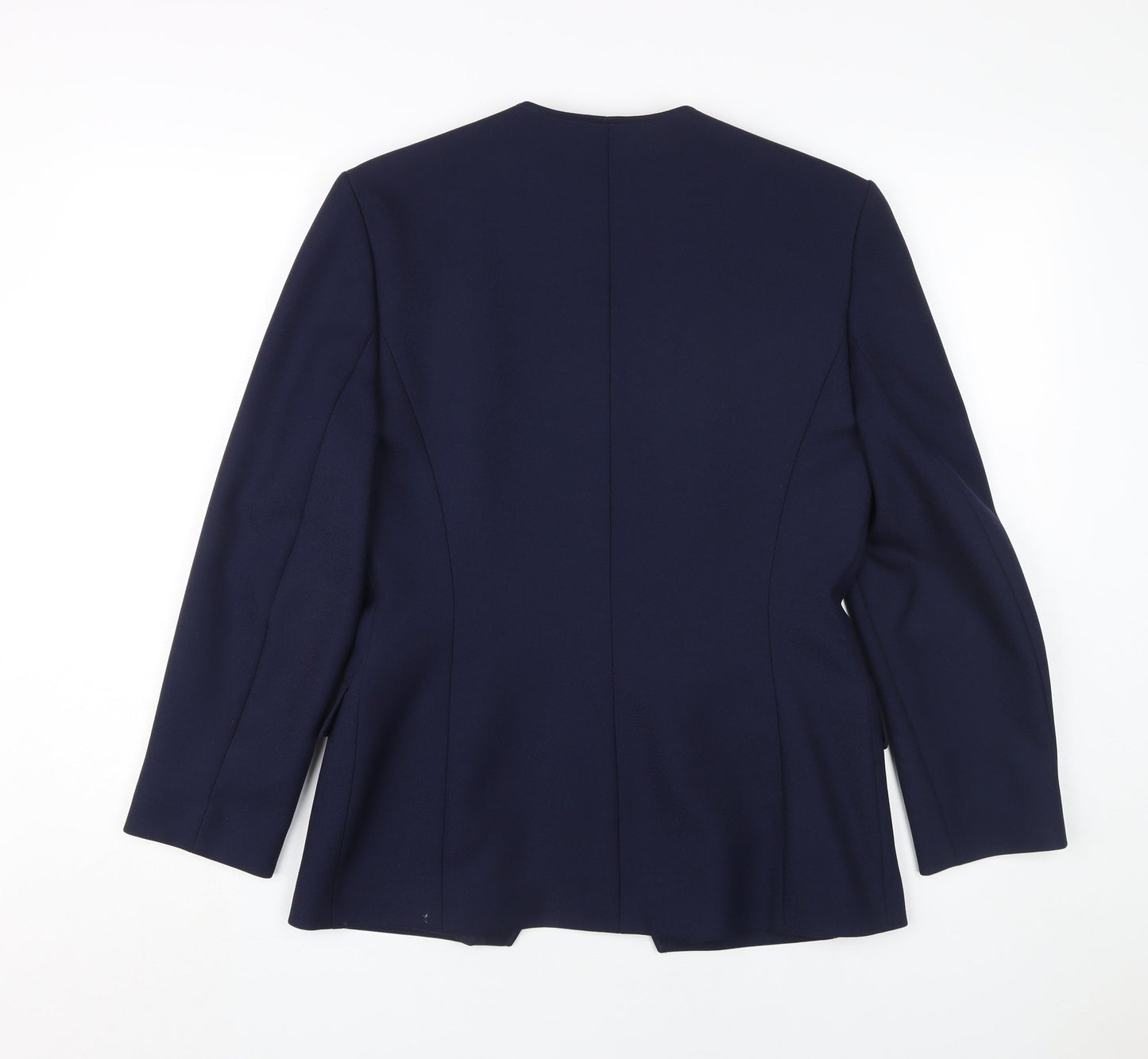 Womens UK Size 10 Eastex Blue Basic Jacket