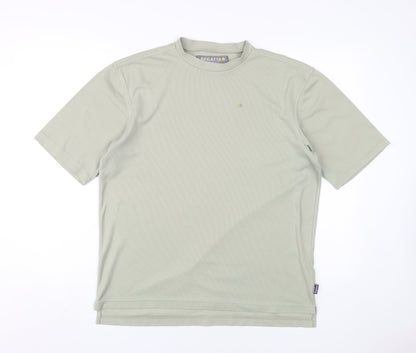 Regatta Men's Green Crew Neck T-Shirt, L, Short Sleeve