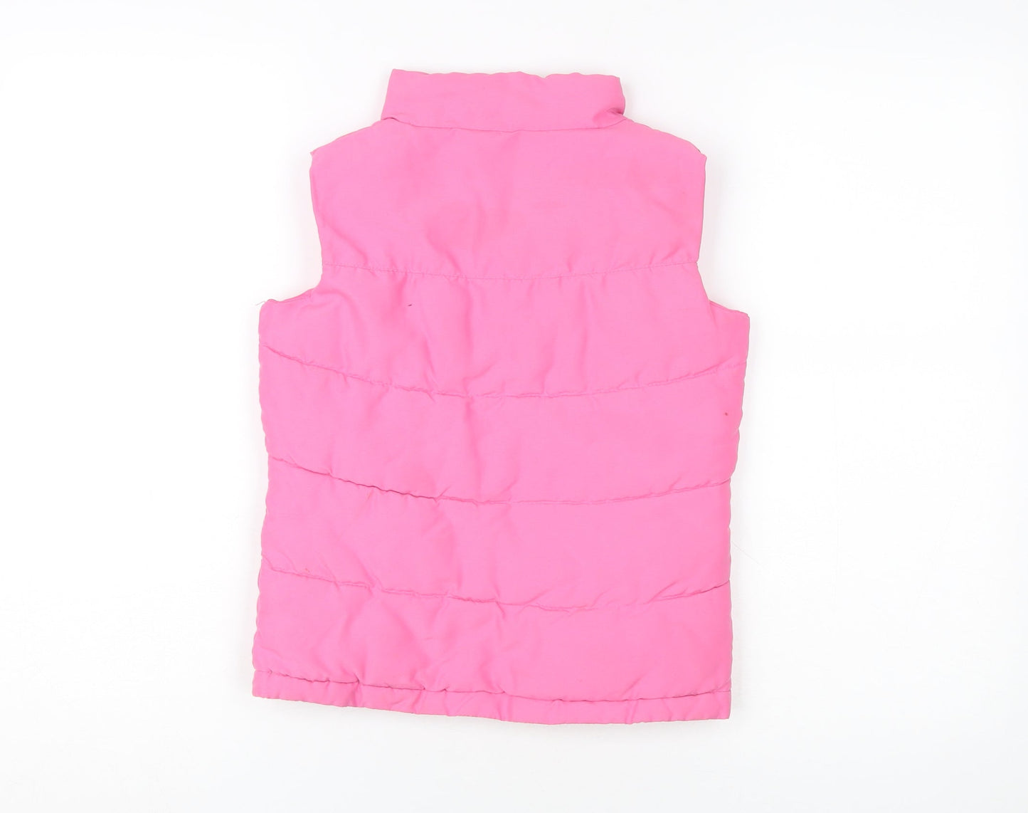 Peter Storm Girls Pink Quilted Bodywarmer 7-8 Years
