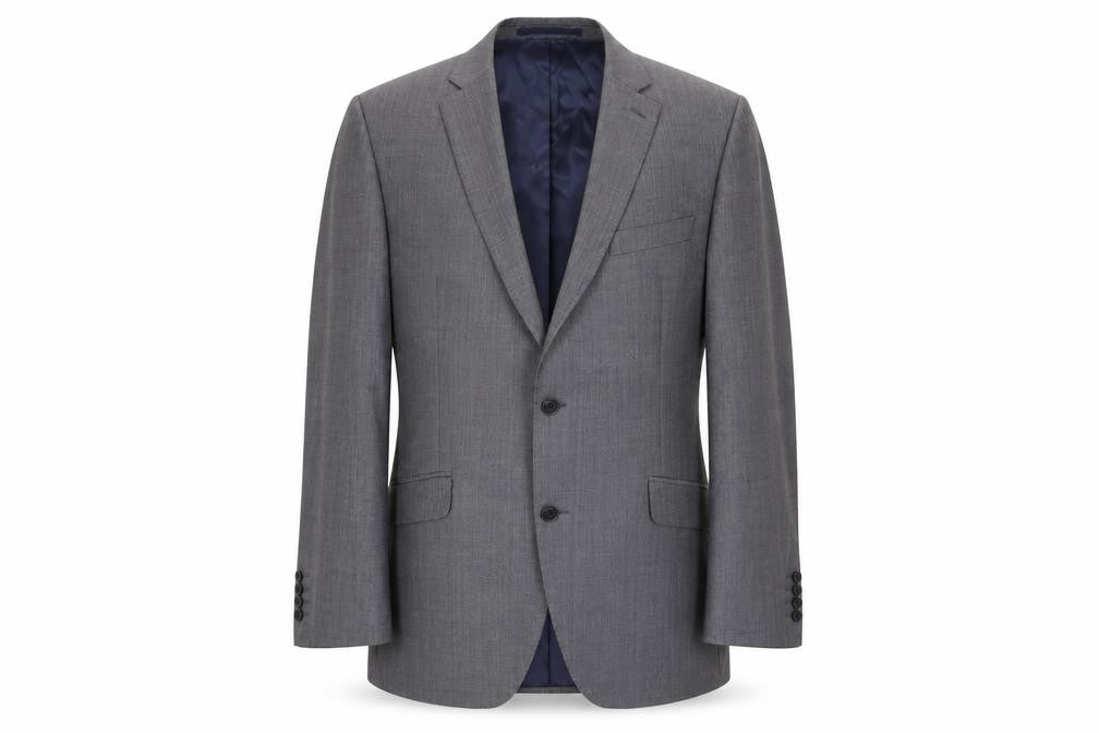 Mens UK Size 44 Austin Reed Regular Grey Suit Jacket