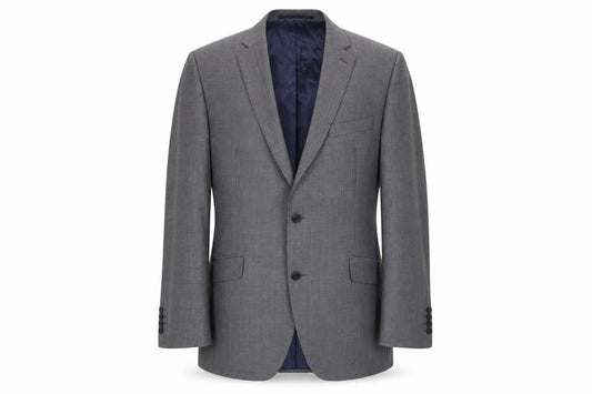 Mens UK Size 44 Austin Reed Regular Grey Suit Jacket