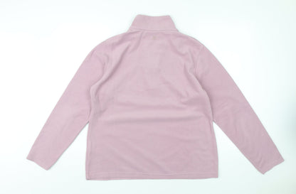 Womens UK Size L Mountain Warehouse Pink Pullover Sweatshirt