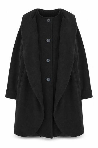 Windsmoor Women's Black Wool Coat Size 12