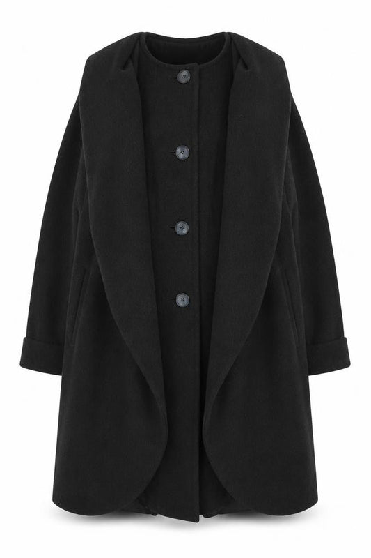 Windsmoor Women's Black Wool Coat Size 12