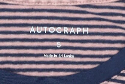 Autograph Unisex Multicoloured Stripe T-Shirt S
