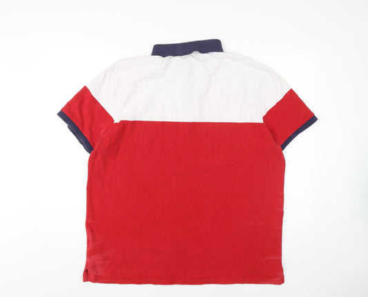 Ralph Lauren Men's Red 2XL Polo Shirt