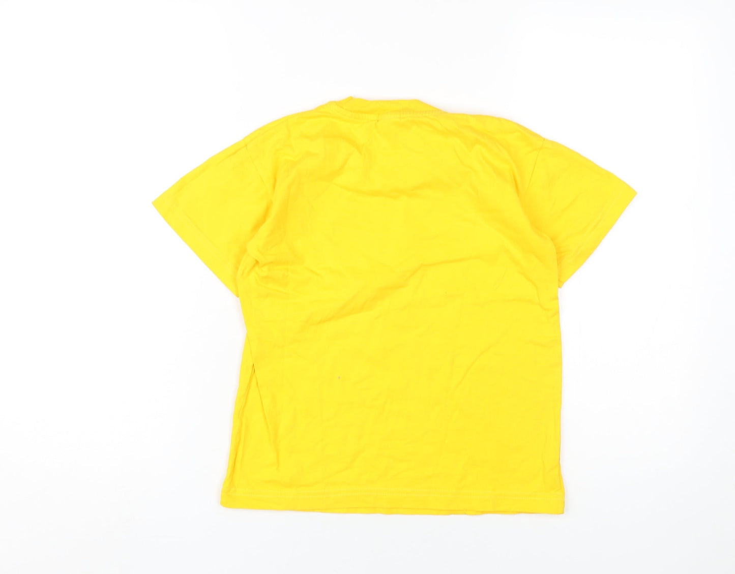 Safari Kenya Boys Yellow Graphic T-Shirt 7-9 Years