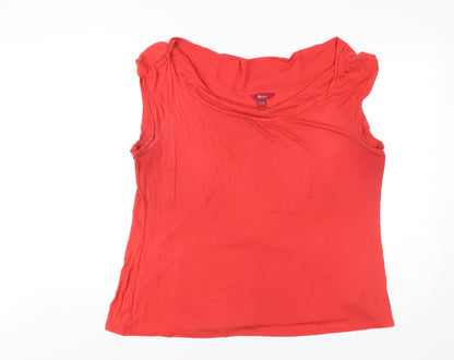 Womens UK Size 22 Monsoon Red  T-Shirt
