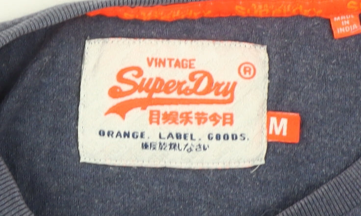 Superdry Men's Blue Medium Vintage T-Shirt