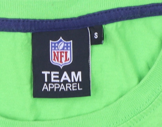 NFL Team Apparel Men’s Blue S Colourblock T-Shirt