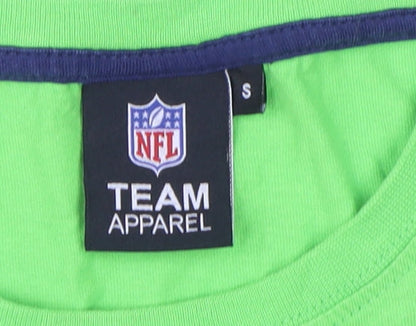 NFL Team Apparel Men’s Blue S Colourblock T-Shirt