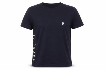 Mens UK Size XL Police Blue  T-Shirt